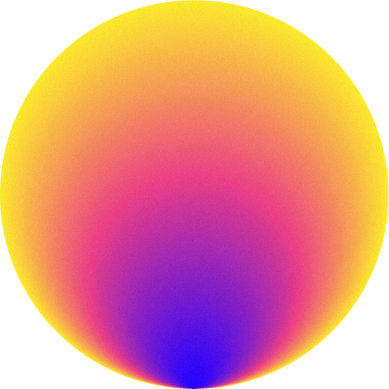 Contemporary Blur Gradient Aura Graphic Shape