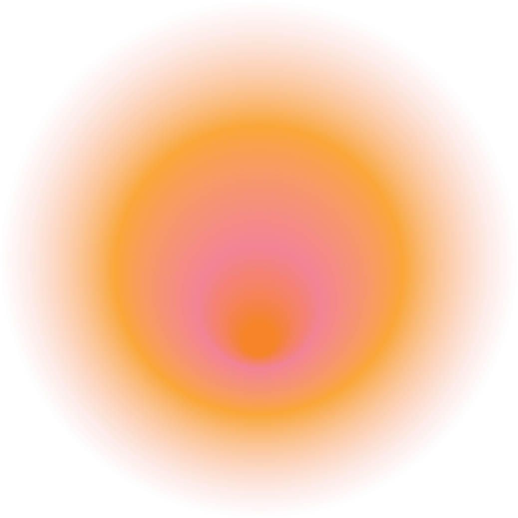 Contemporary Blur Gradient Aura Graphic Shape